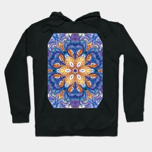 Geometric shapes in beautiful colors Hoodie